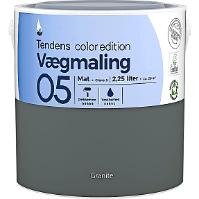 Tendens vægmaling mat 5 2,25 liter