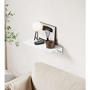 T&B hylde medium - mat hvid