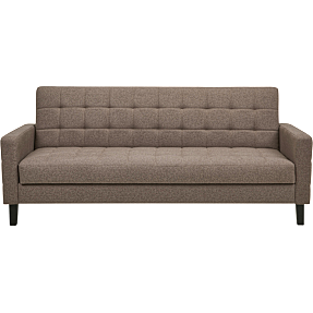 Milton sovesofa med opbevaring - brun