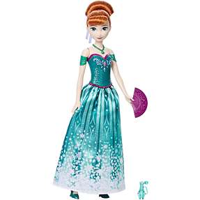 Disney Frozen Anna dukke m. tilbehør