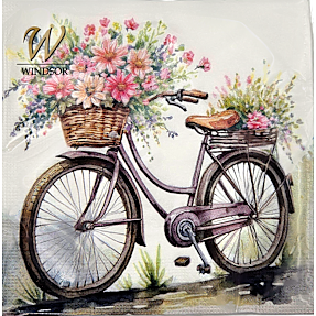 Windsor mønstrede servietter 33x33 cm 20-pak