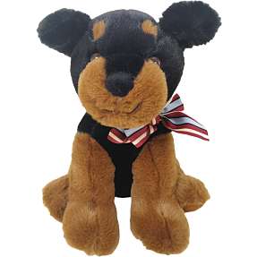 Hundebamse 25 cm - mørkebrun