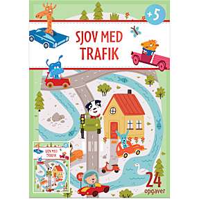 Sjov med trafik 24 tegninger A4