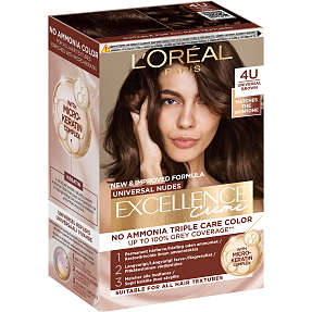 Permanent hårfarve 4U Brown