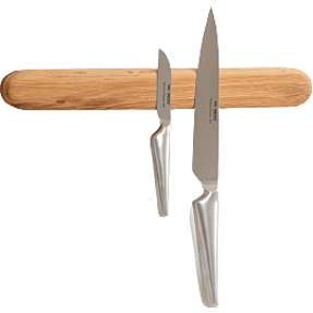 Håndlavet knivmagnet - egetræ