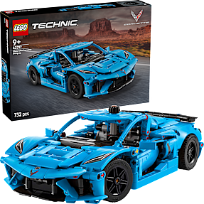 LEGO Technic Blå Chevrolet Corvette Stingray 42217