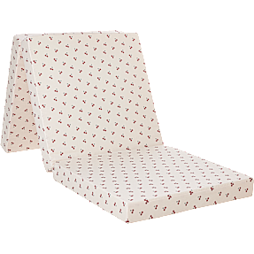 Salling foldemadras med kirsebær motiv