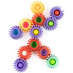 Pop Gears fidgetlegetøj - flere varianter - assorteret
