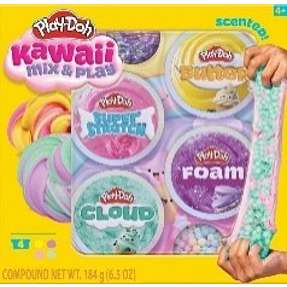 Play-Doh Kawaii Mix & Match 4-pak