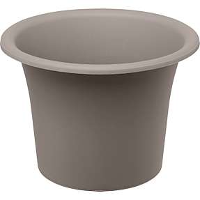 Botanica plastik krukke 30 cm - greige