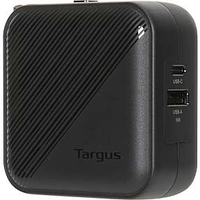 Targus Powerelite 65W GaN vægoplader med 2 porte