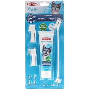 Tandplejesæt til hund