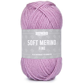 BUMBO Soft Merino Fine Uldgarn - Syrenrosa 1136