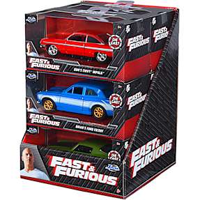 Fast & Furious bil 13,5 cm - flere varianter - assorteret