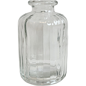 Glasvase H:10 cm - klar