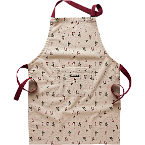 Julefryd forklæde - juleprint