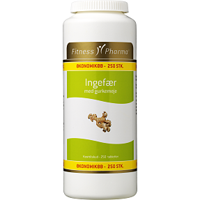 Ingefær m. gurkemeje