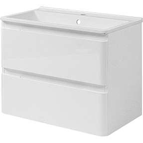 NORTIQ Miami badmøbel med vask - mat hvid
