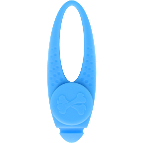 Hundeblinker m. LED - blå