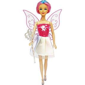 Fantasy world enhjørninge fe dukke