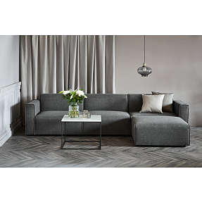 GRO modulsofa med chaiselong - antracit