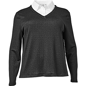 VRS dame top str. 52 - sort