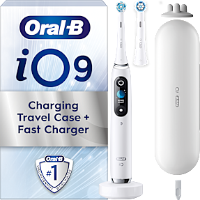 Oral-B iO9 elektrisk tandbørste - White Alabaster