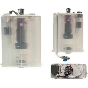 Laufen Cisterne til kompas. Inkl trykknap i krom