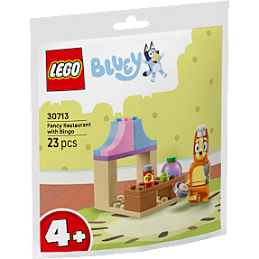 LEGO Bluey fin restaurant med Bingo 30713