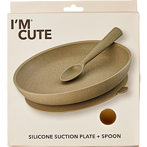 Spisesæt m. sugekop