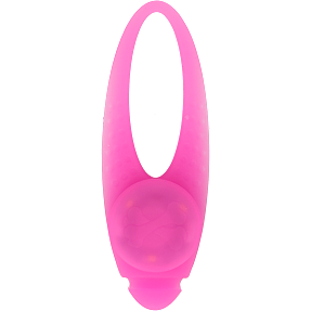 Hundeblinker m. LED - pink