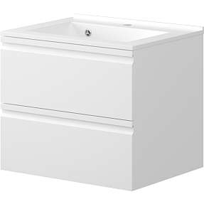 Sydney badmøbel med vask  - mat hvid