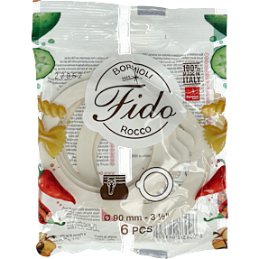 Gummiring Ø. 9,5 cm.