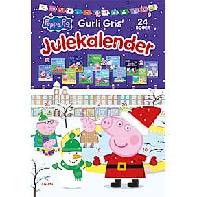 Peppa Pig - Gurli Gris' julekalender - med 24 billedbøger