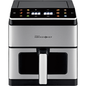 Køkkenchef Premium Airfryer - sort/sølvfarvet