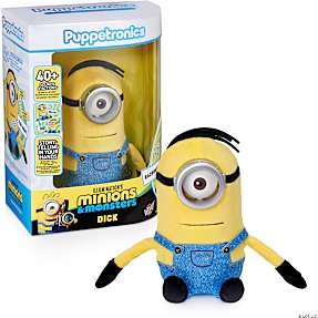 Puppetronic Minions Dick 25 cm interaktiv dukke