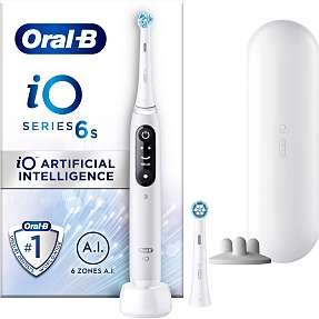 Oral-B iO6s elektrisk tandbørste - hvid