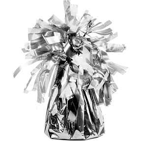 Ballonvægt lille - sølvfarvet