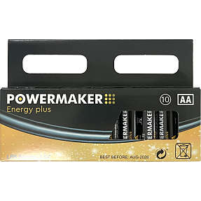 Powermaker AA batterier 10-pak
