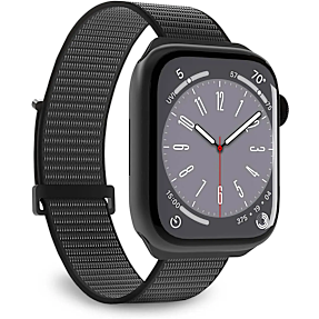 PURO urrem til Apple Watch 42/44/SE/45/46/49 mm – sort