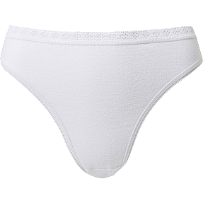 VRS dame 2-pak hi-cut trusse str. 38 - hvid
