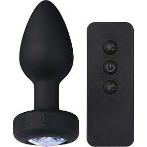 Sinful Jewel vibrerende butt plug medium