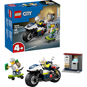 LEGO City Politimotorcykel på forbryderjagt 60455