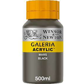 Galeria akrylmaling 500 ml - Mars Black