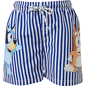 Bluey badeshorts str. 110/116 - blå