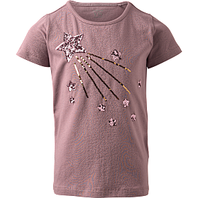 VRS børne T-shirt str. 110/116 - lilla