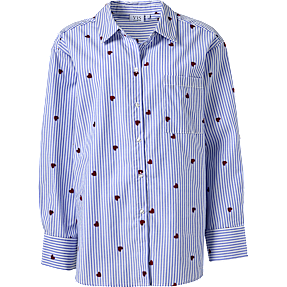 VRS dame skjorte str. S - blå