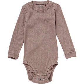 Tiny One baby body str. 56 - brun