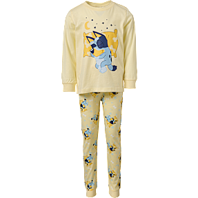 Bluey pyjamas str. 86/92 - gul