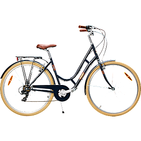 PUCH Style damecykel 7 gear 28" - blå